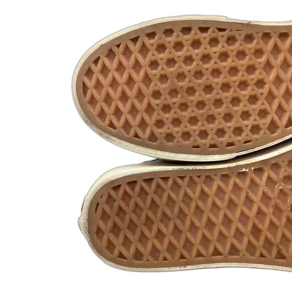 Vans OTW -Women's Sz 6 - Sk8 Hi -Black/Mini Flowers -Floral Skate Shoes - 721356 - Picture 9 of 11